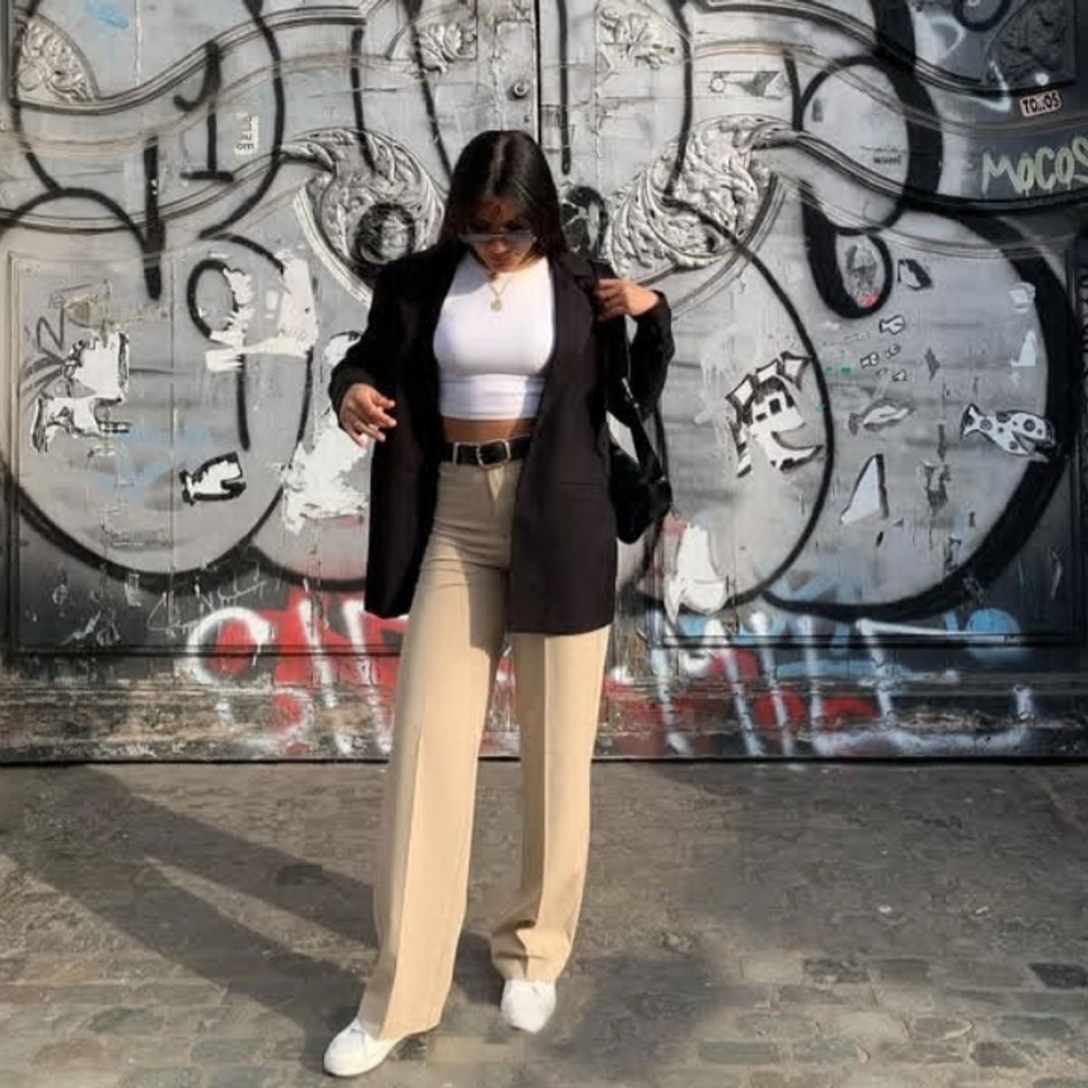 GENERICO - BLAZER CASUAL MODELO OVERSIZE PARA MUJER