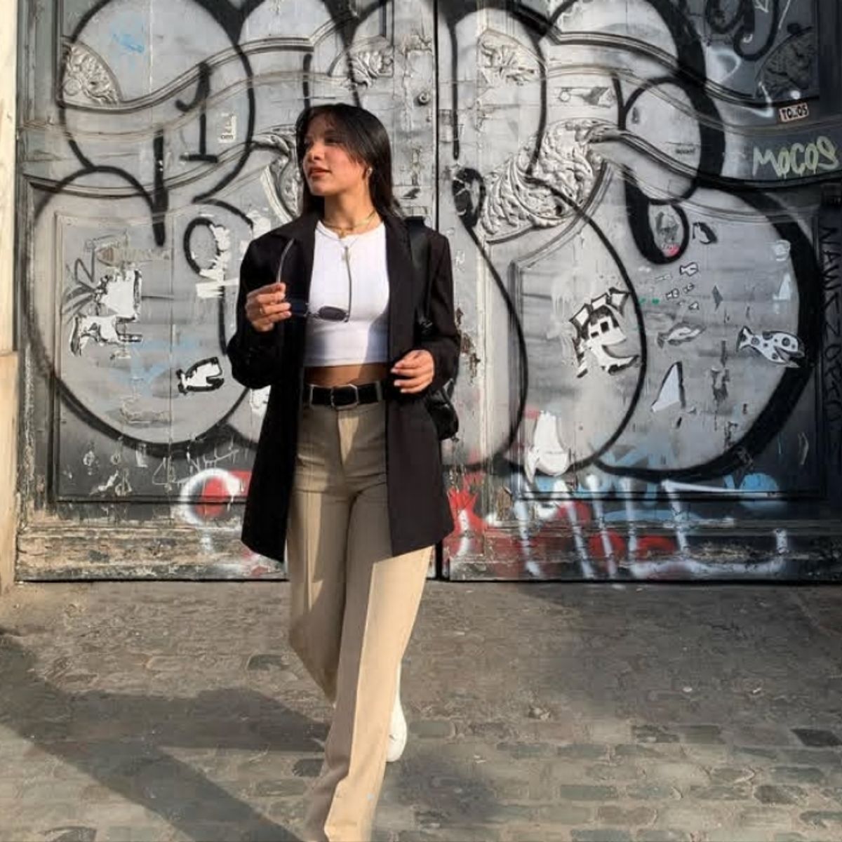 GENERICO - BLAZER CASUAL MODELO OVERSIZE PARA MUJER