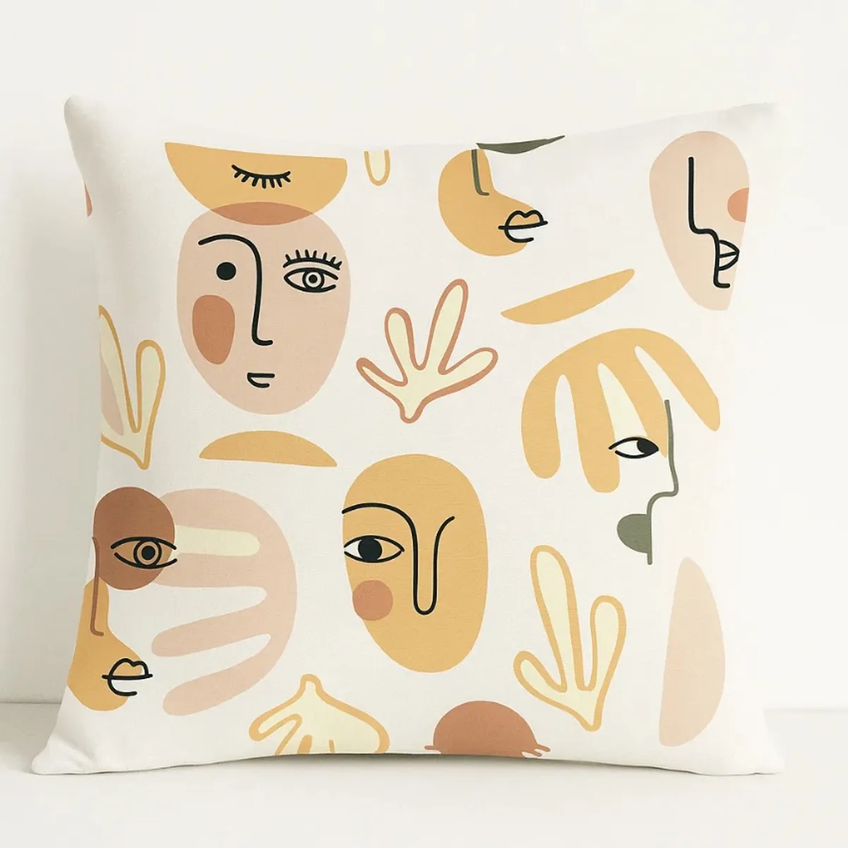 GENERICO - Funda Minimalista Home Figuras Sublimado 40x40 cm