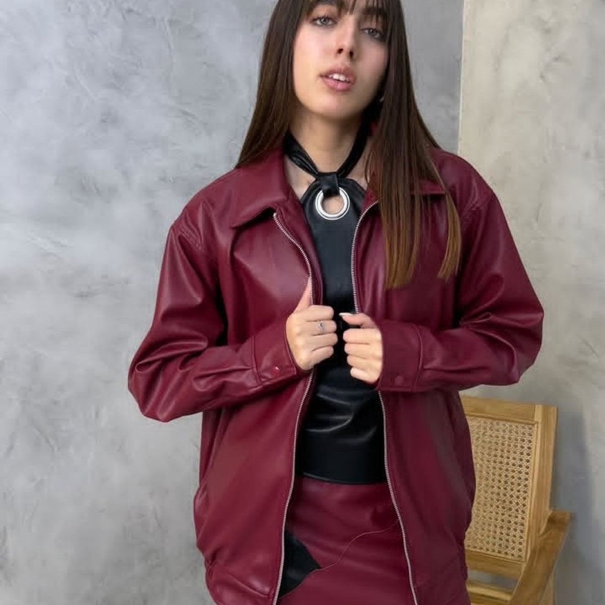 GENERICO - CASACA OVERSIZE VIRAL PARA MUJER