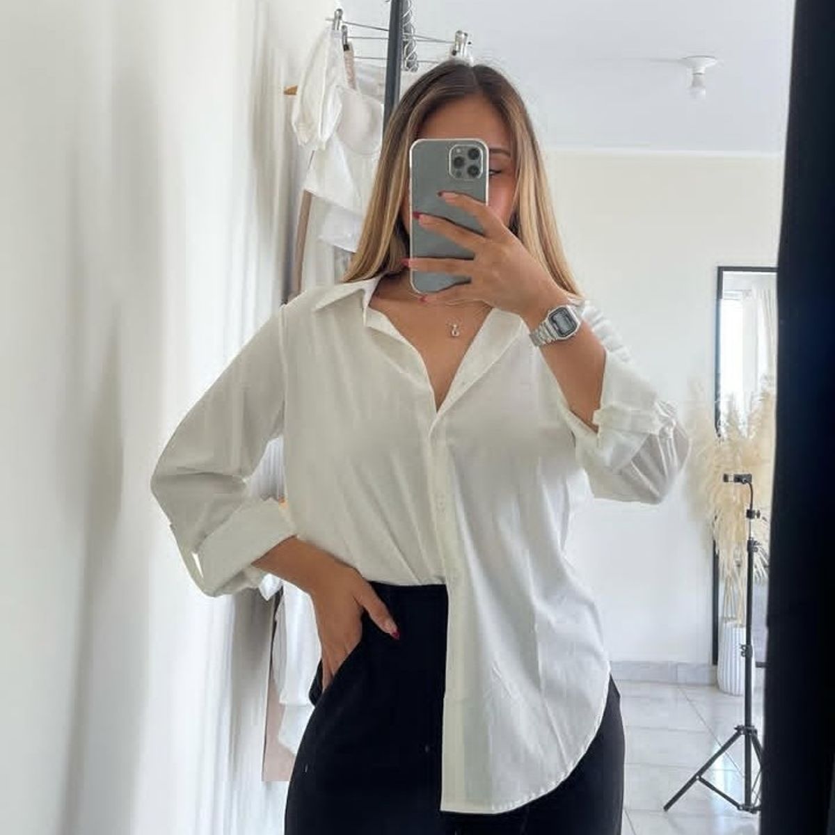 GENERICO - BLUSA OVERSIZE PARA MUJER