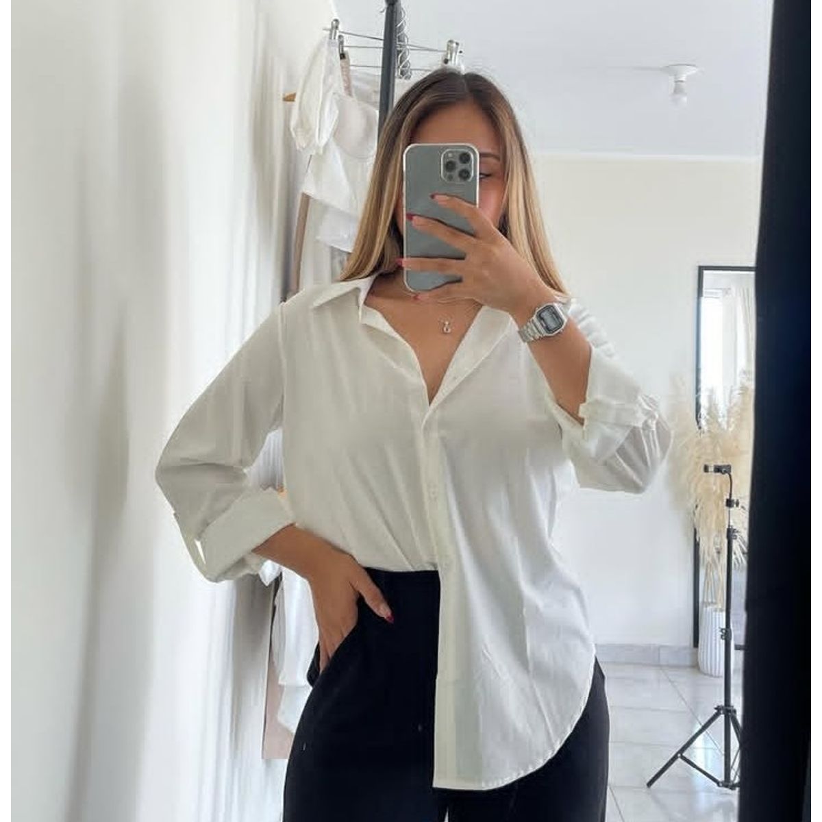 GENERICO - BLUSA OVERSIZE PARA MUJER