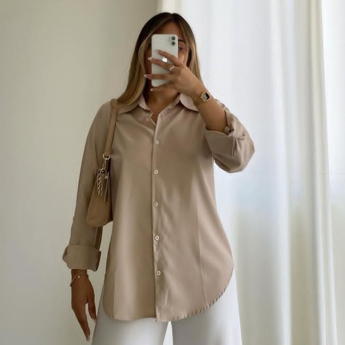 GENERICO - BLUSA OVERSIZE PARA MUJER