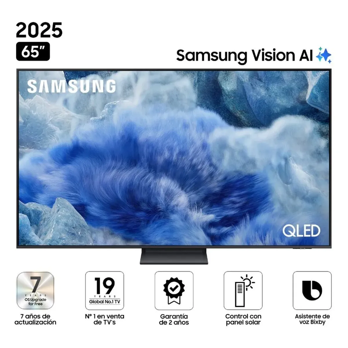 SAMSUNG - TELEVISOR SMART TV SAMSUNG QLED 65” QN65Q8FAAGXPE