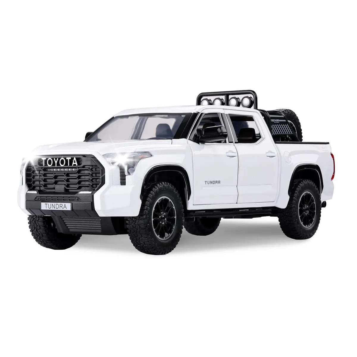 DIECAST MASTER - CAMIONETA COLECCION TOYOTA TUNDRA LUZ Y SONIDOS ESCALA 1: 24