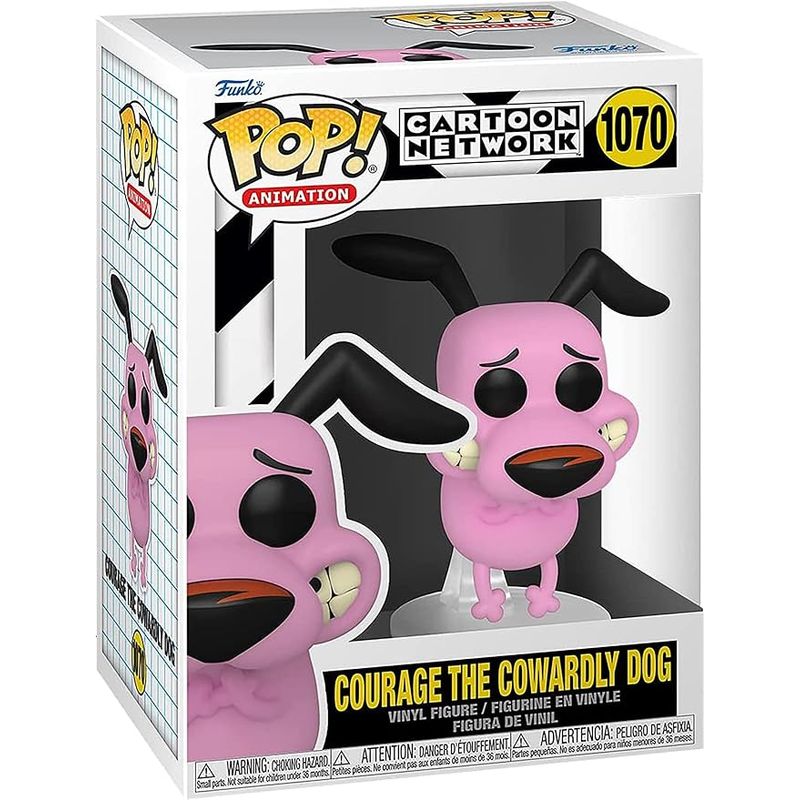 FUNKO - Funko Pop Coraje el Perro Cobarde 1070