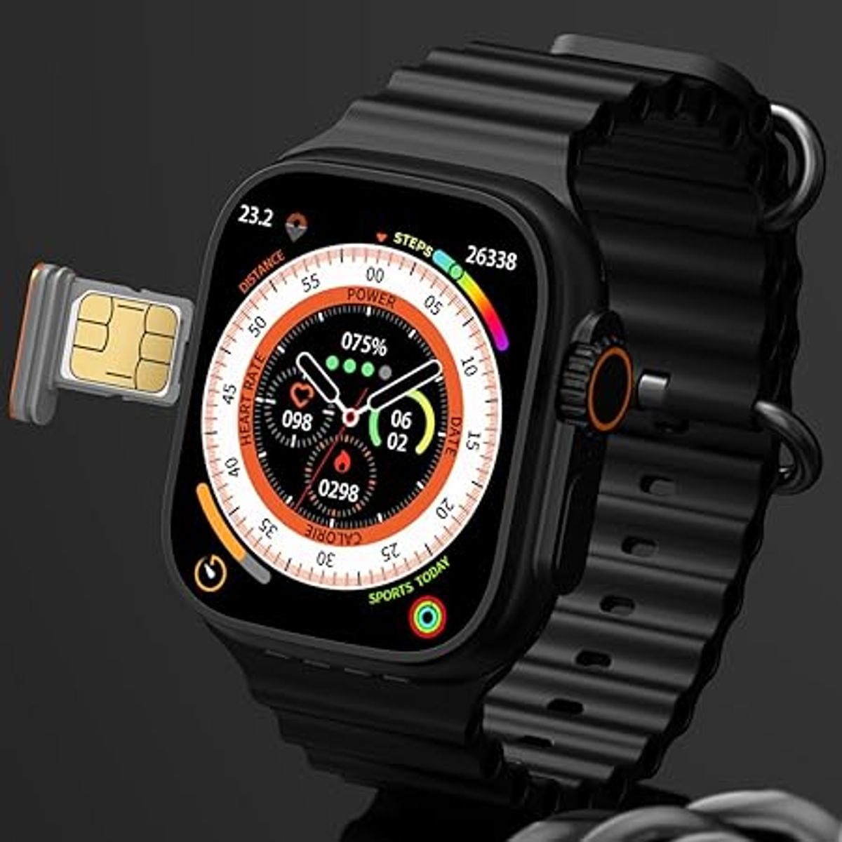 GENERICO - Smartwatch Realiza llamadas y notificaciones CHIP 5G - 64 GB