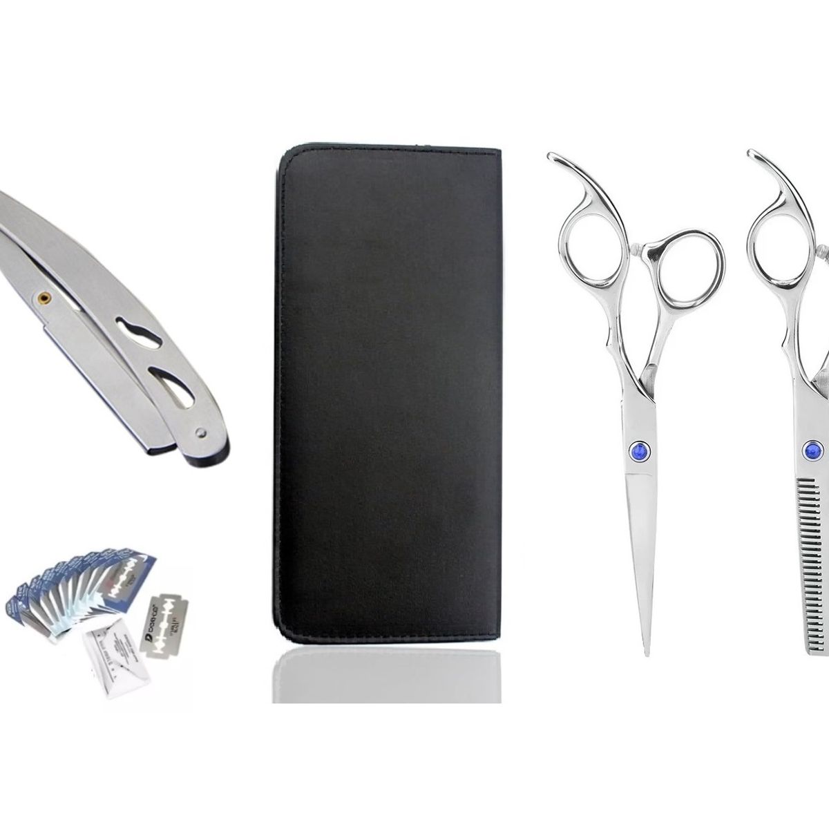 XCLUSIVE - Tijeras profesional barberia peluqueria corte pulidora