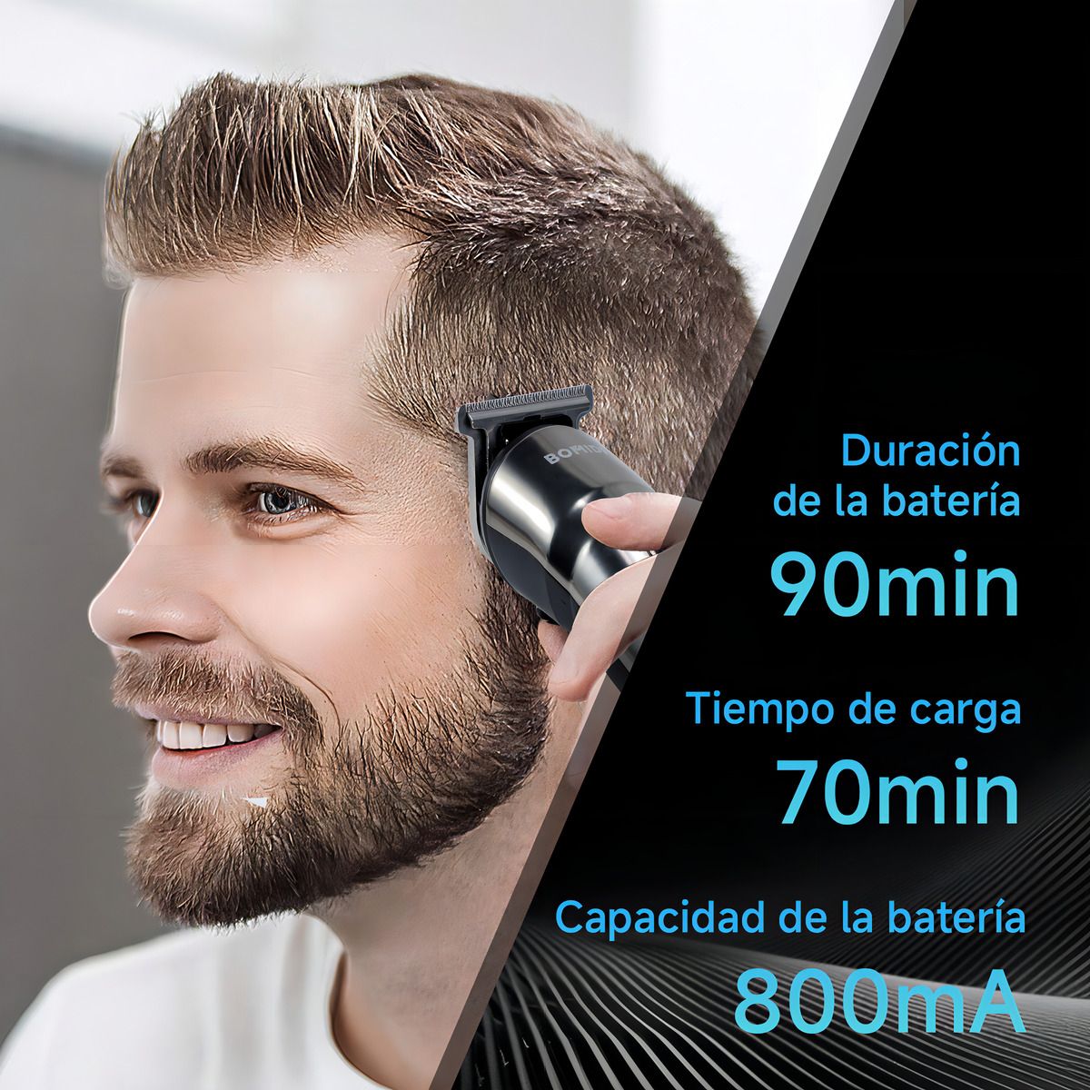BOMIDI - Cortadora De Cabello Bomidi Inalambrico 800mha