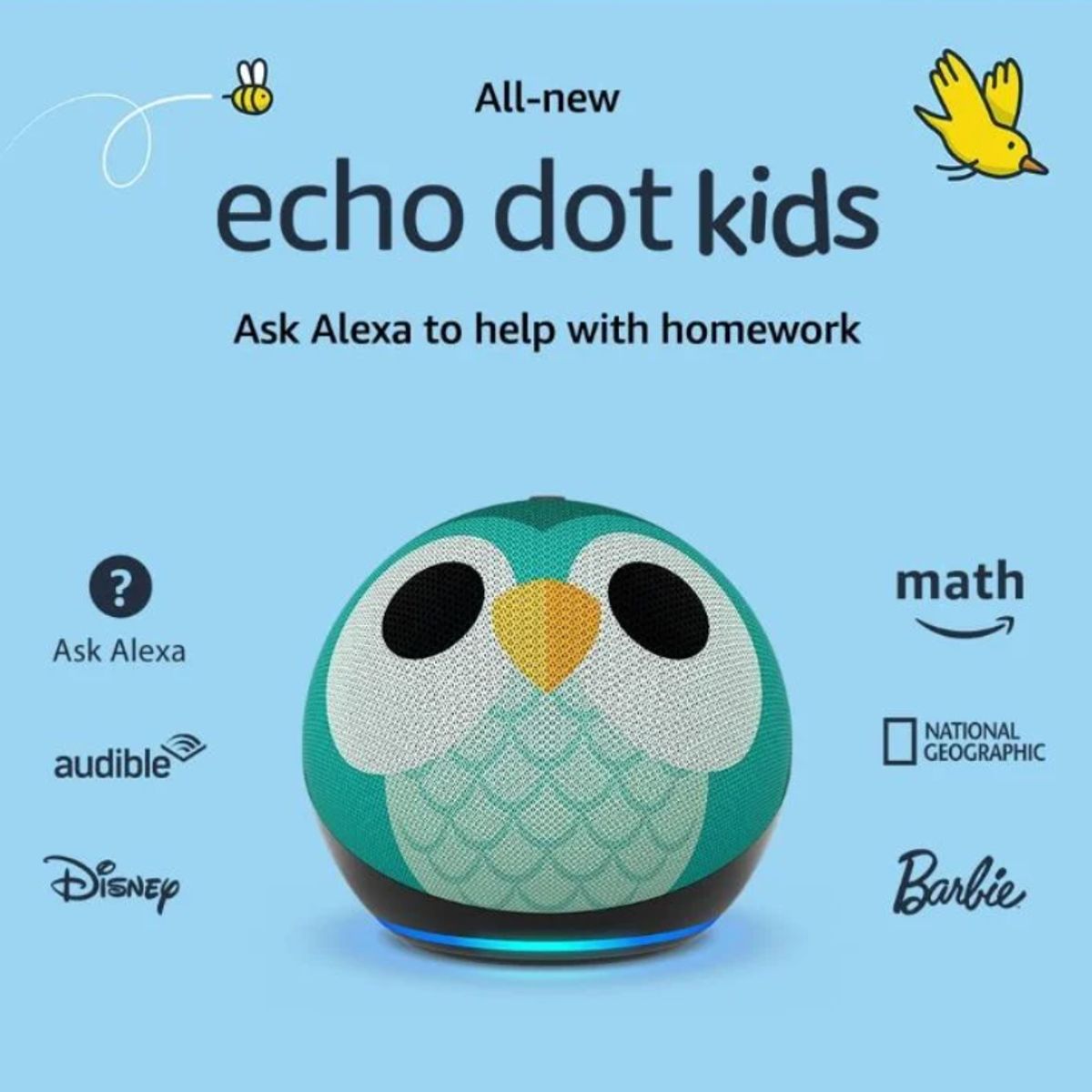 AMAZON - AMAZON ECHO DOT 5TA GENERACIÓN KIDS BUHO