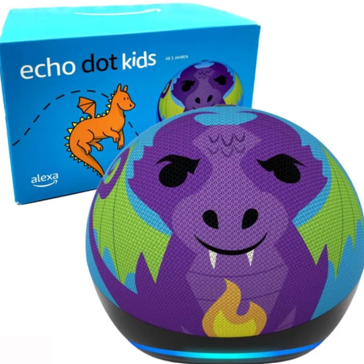 AMAZON - AMAZON ECHO DOT 5TA GENERACIÓN KIDS DRAGON