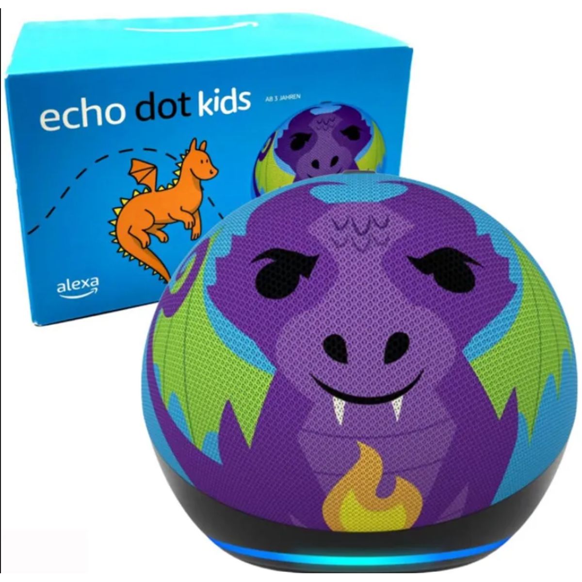 AMAZON - AMAZON ECHO DOT 5TA GENERACIÓN KIDS DRAGON