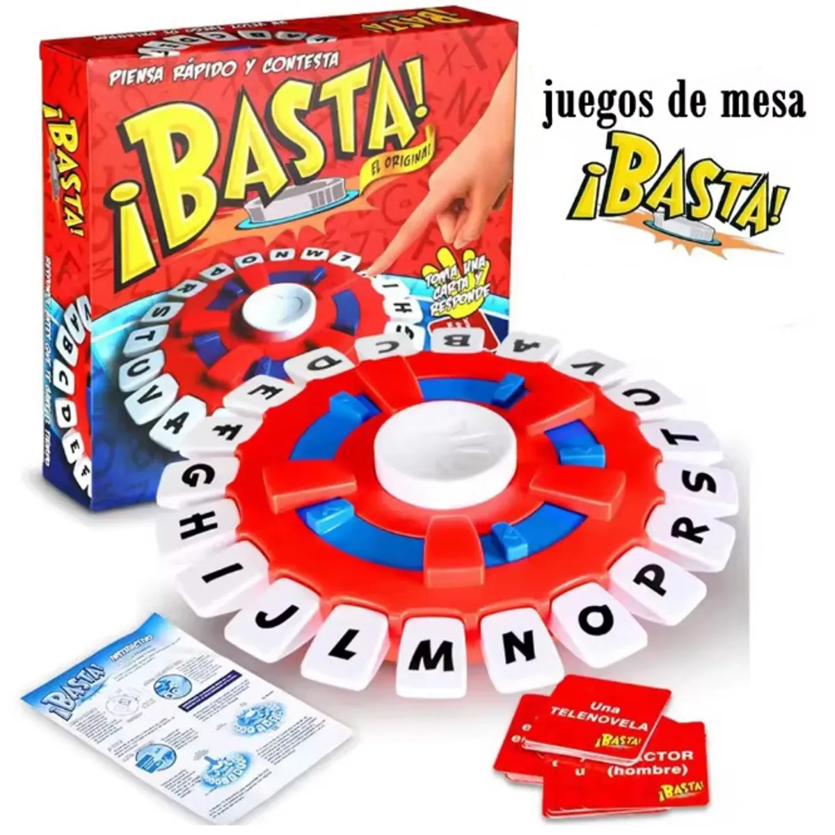 GENERICO - BASTA JUEGO DE MESA ELECTRONICO JUEGOS DE RAPIDEZ MENTAL