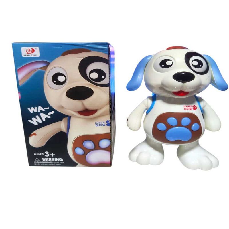 GENERICO - Robot Perrito Articulado Bailarin con Luz - Niño