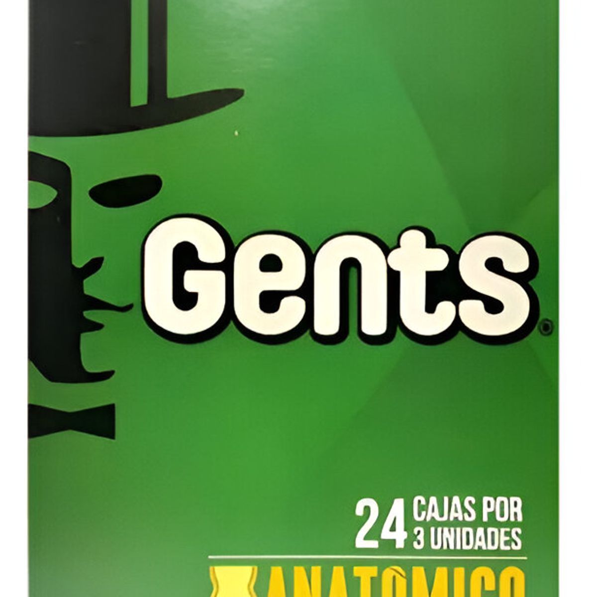 GENERICO - Caja De Preservativos Gents Anatómico De 72 Unidades