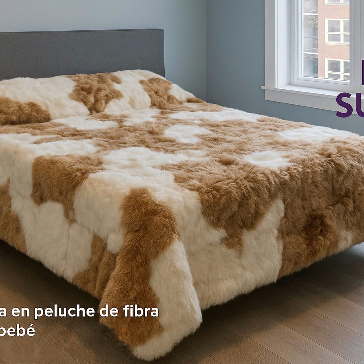 GENERICO - Cubrecama Alpaca Bebé