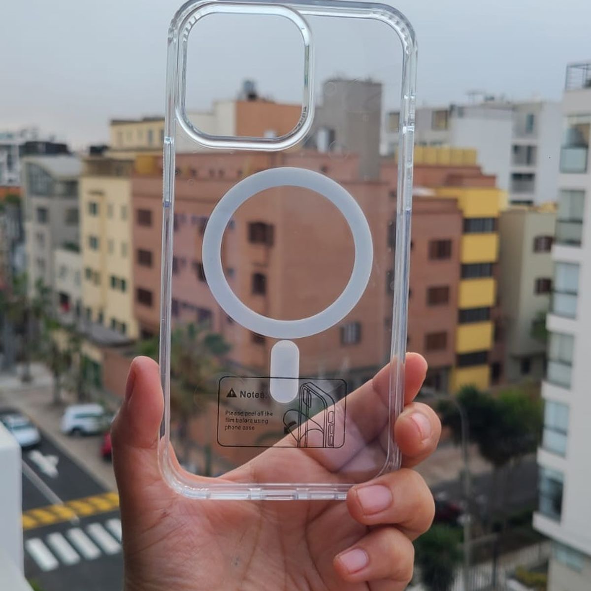 GENERICO - Case Transparente con Magsafe  para Iphone 14