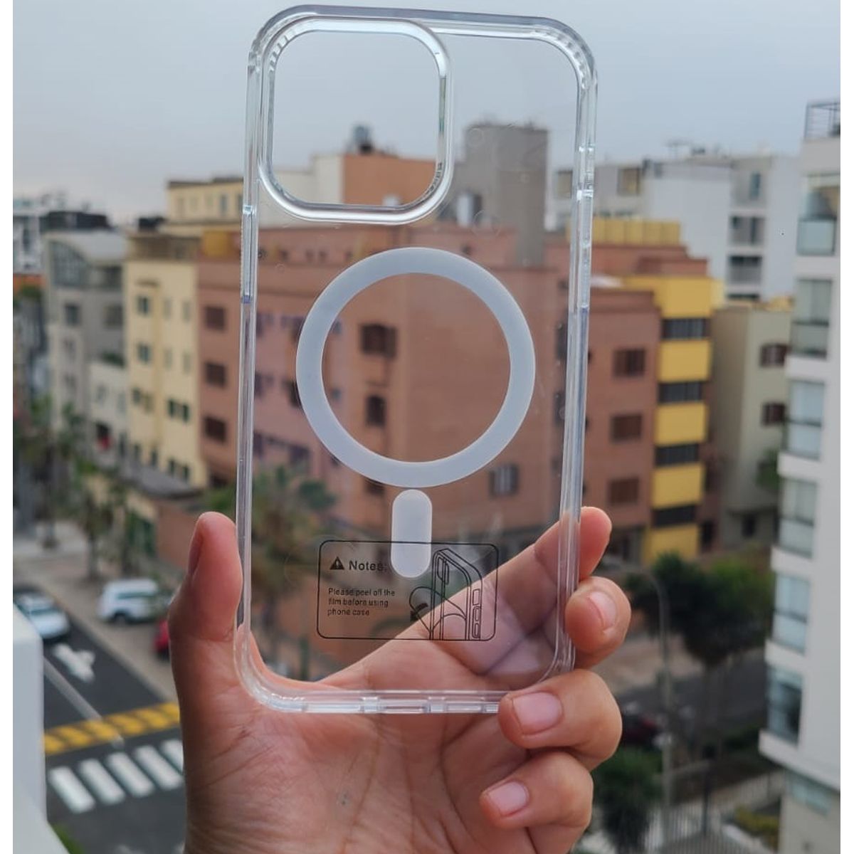 GENERICO - Case Transparente con Magsafe  para Iphone 14