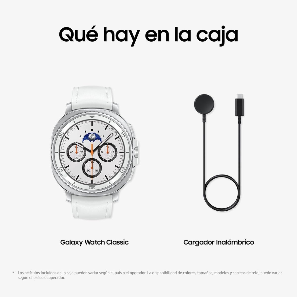 SAMSUNG - Samsung Galaxy Watch 8 Classic (46mm Bluetooth) L500 - Blanco