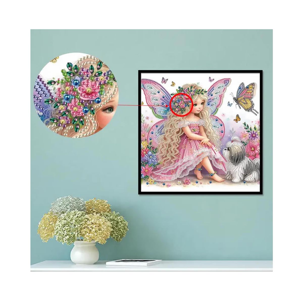 GENERICO - Kits de 2 pinturaS de diamantes 5D para niños