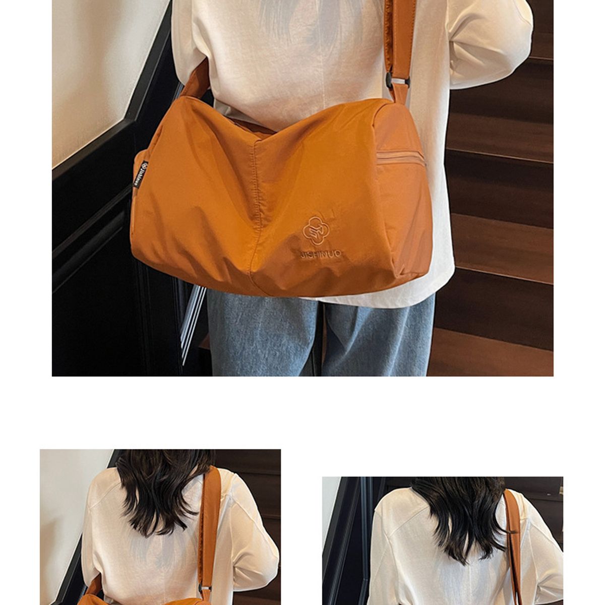 TIOZONEY - Bolsa Gran Capacidad Para Viajes Hombres Y Mujeres Deportes - Negro