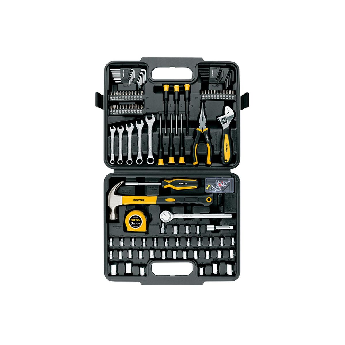 PRETUL - Juego de Herramientas Pretul 109 Piezas 27168