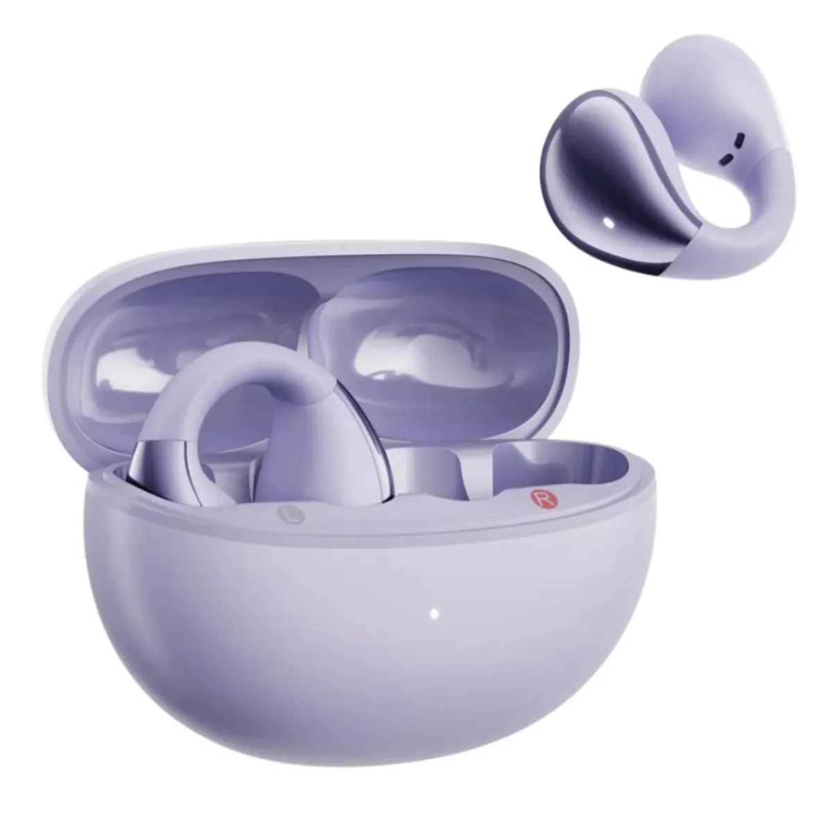 Qcy - Audifonos Inalámbricos Qcy Crossky C30 Con Clip - Lila