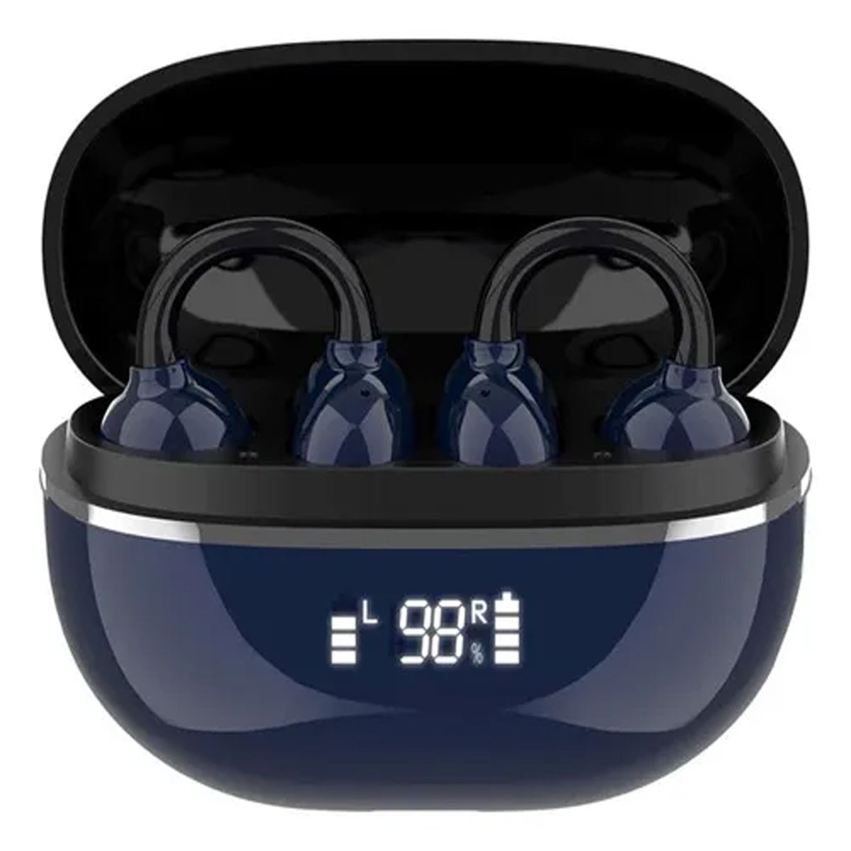 LDNIO - Audifonos Bluetooth Con Clip Hi-fi Ldnio T09 - Azul Oscuro