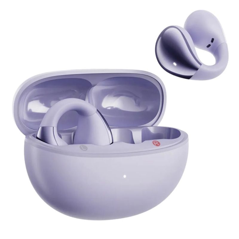 QCY - Audifonos Inalámbricos Qcy Crossky C30 Con Clip - Lila