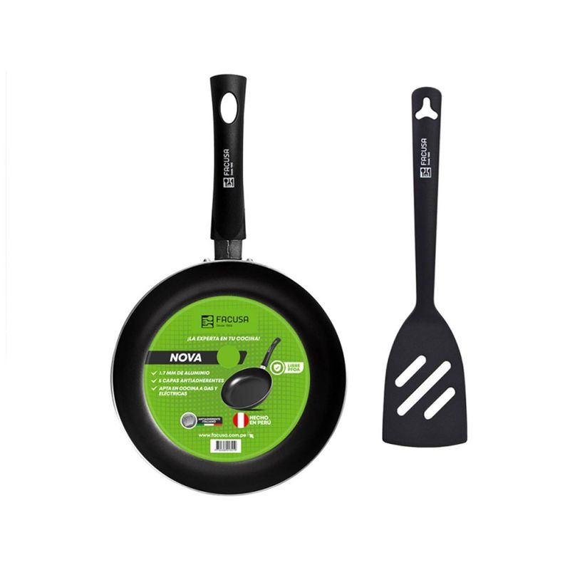 FACUSA - Sartén  FACUSA  24 cm Negro