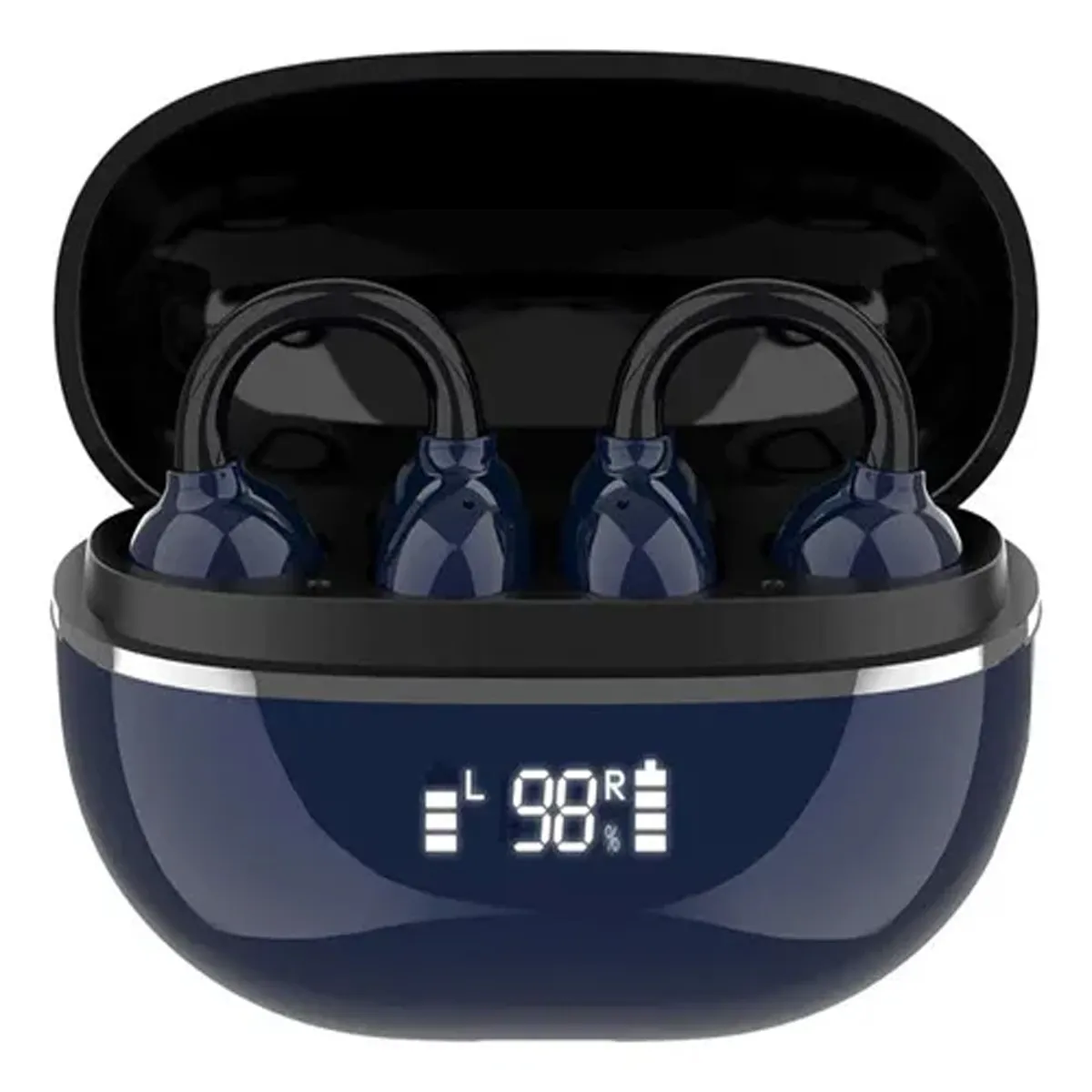 LDNIO - Audifonos Bluetooth Con Clip Hi-fi Ldnio T09 - Azul Oscuro