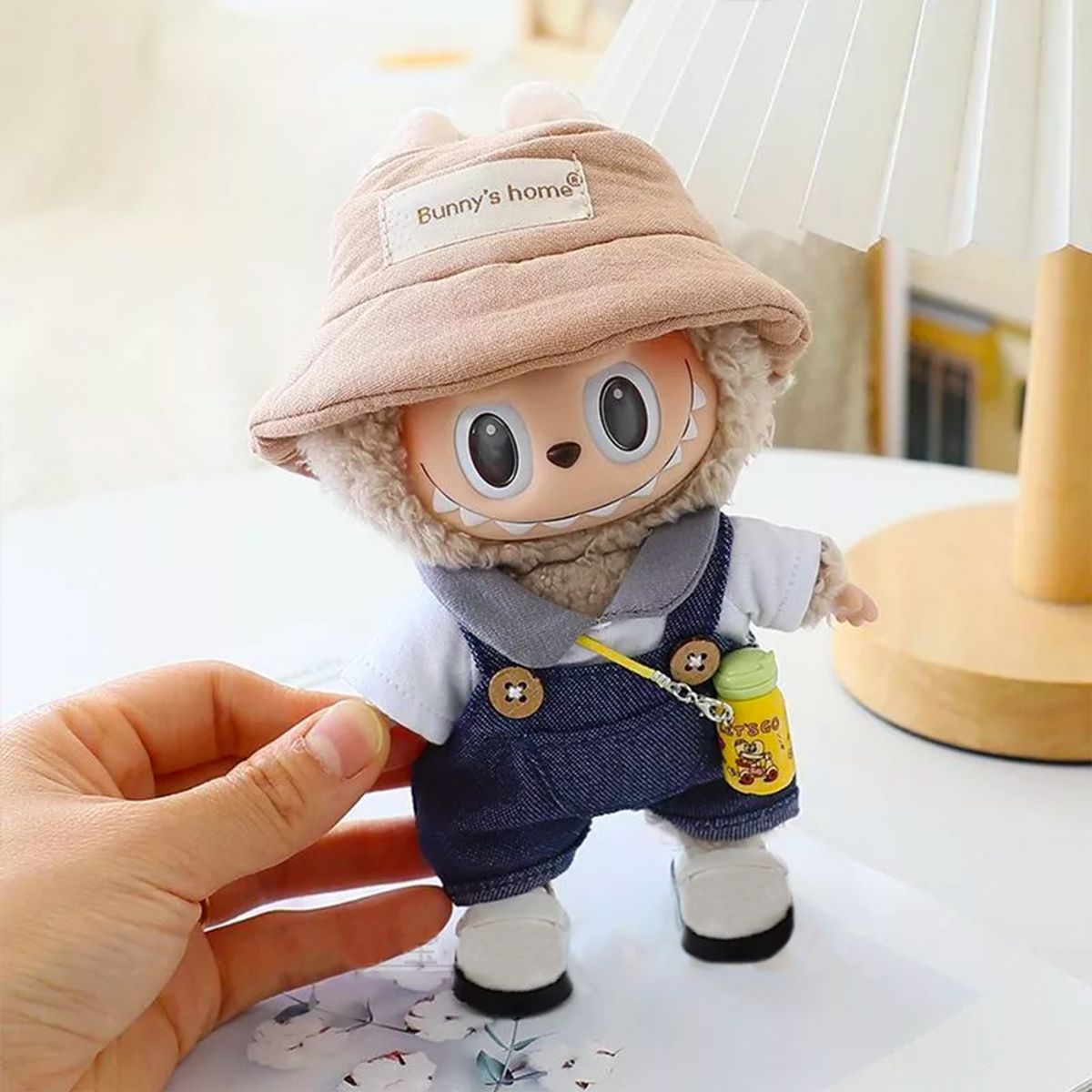 POP MART - Accesorio Labubu Tomatodo Amarillo y Tapa Verde