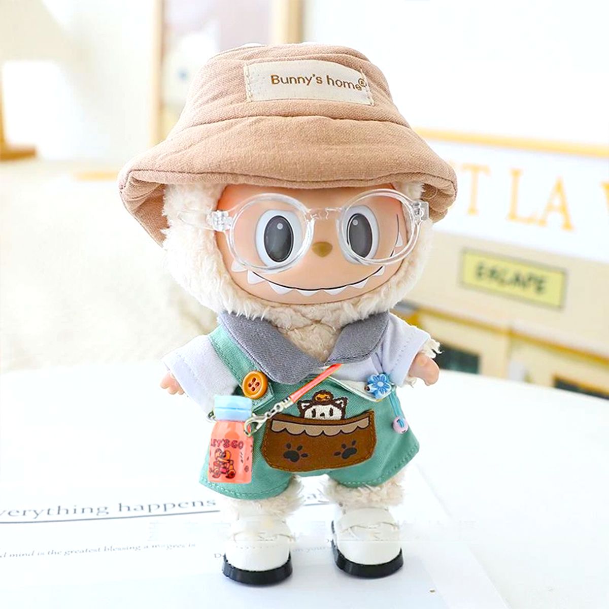 POP MART - Accesorio Labubu Tomatodo Anaranjado y Tapa Celeste