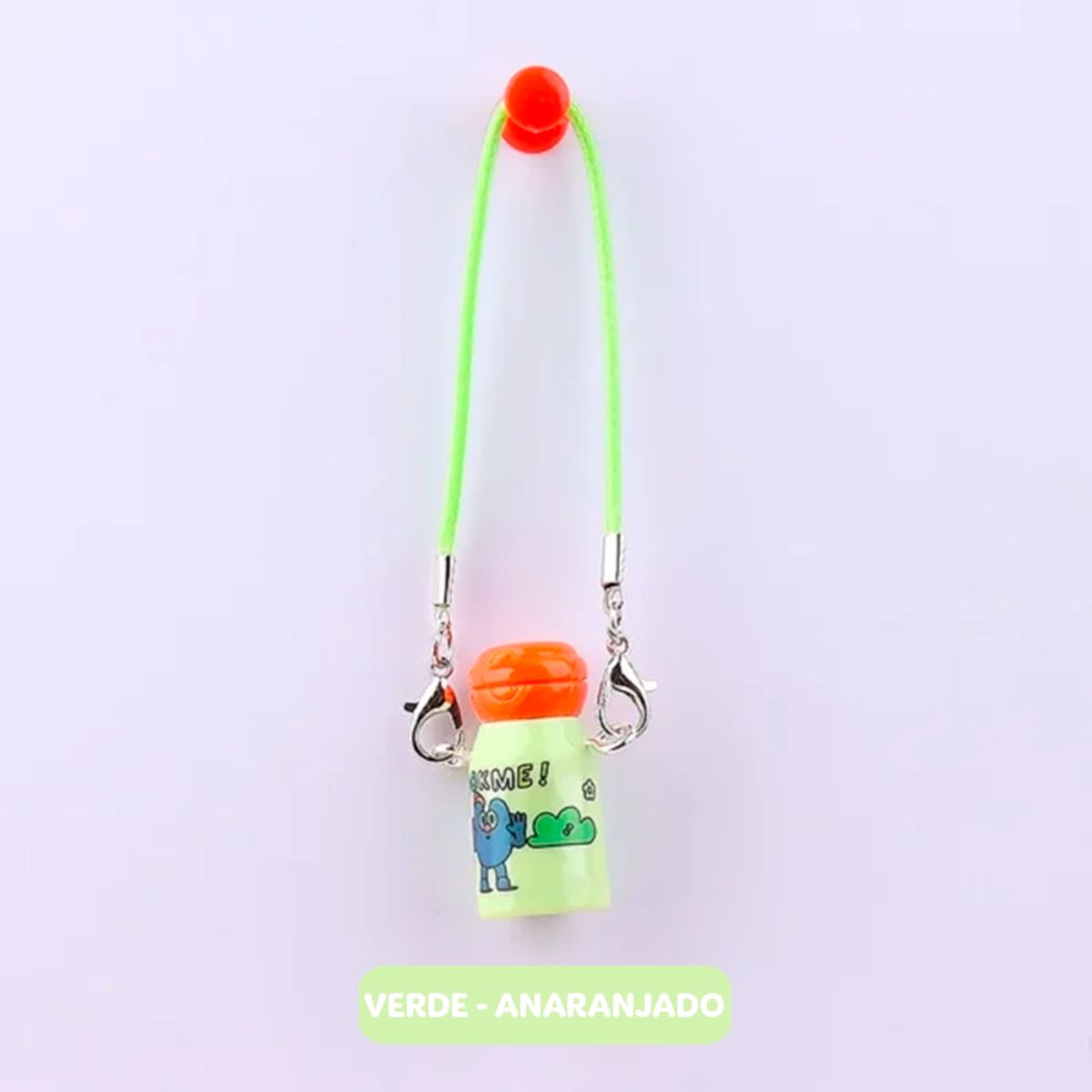 POP MART - Accesorio Labubu Tomatodo Verde y Tapa Anaranjado