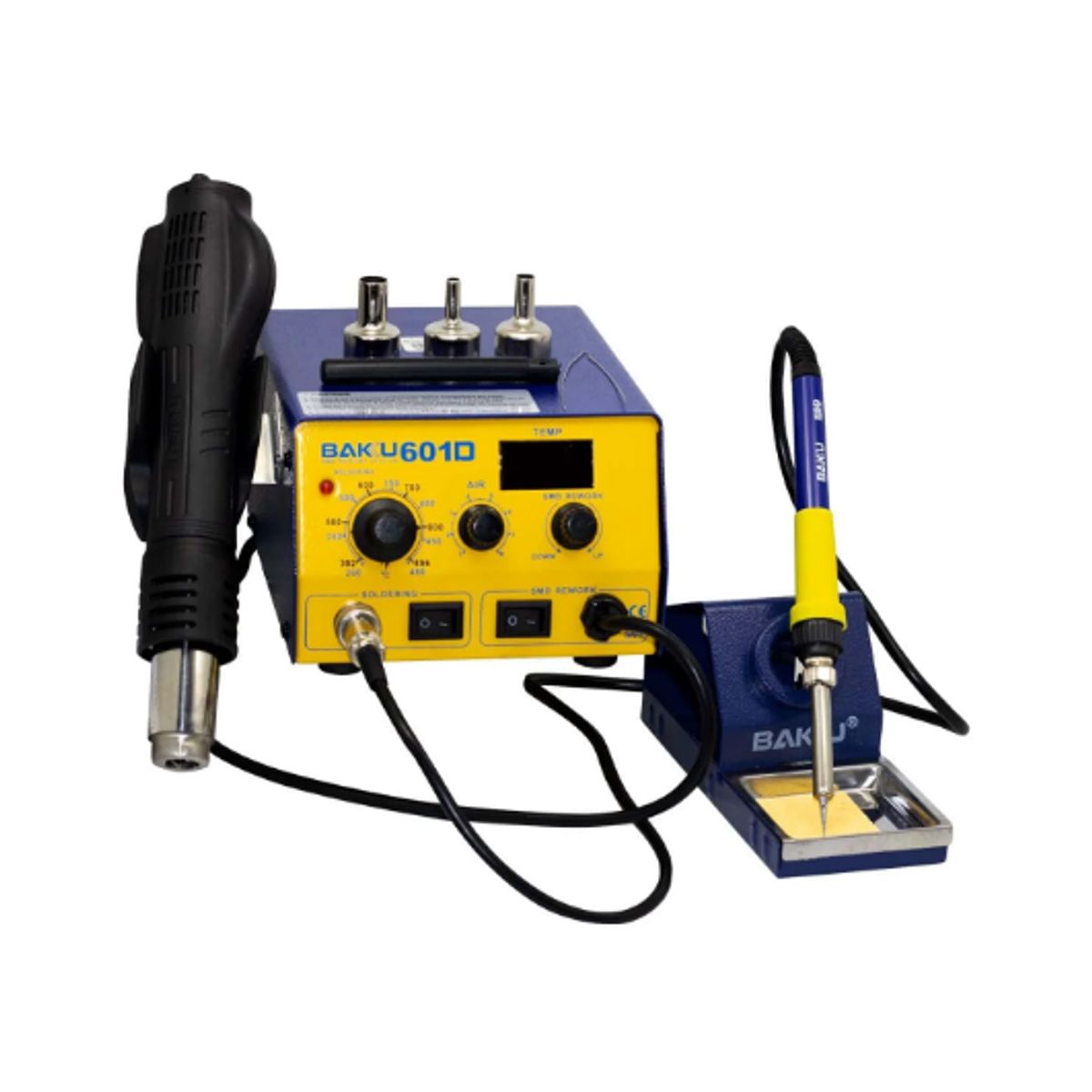 BAKU - Estación de Calor con Cautín 500W BK-601D BAKU