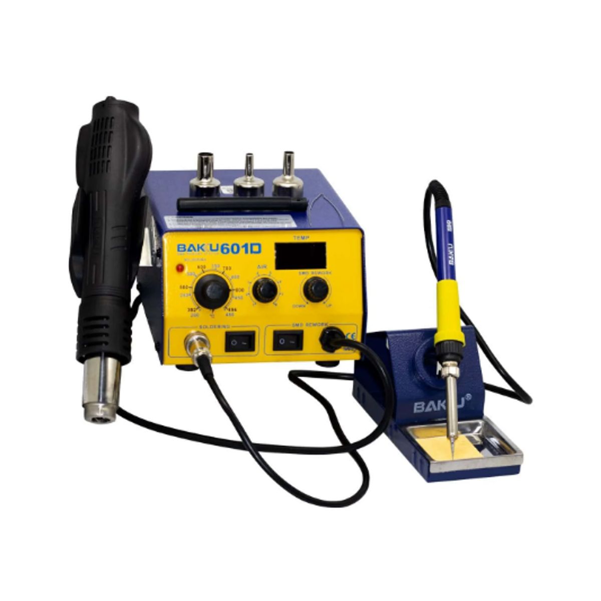 BAKU - Estación de Calor con Cautín 500W BK-601D BAKU