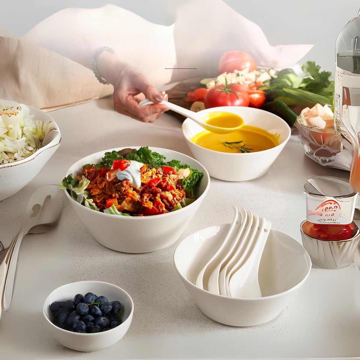 ICHIMATSU - Cuchara Chifera 14.5 cm Melamine Clarity- ichimatsu