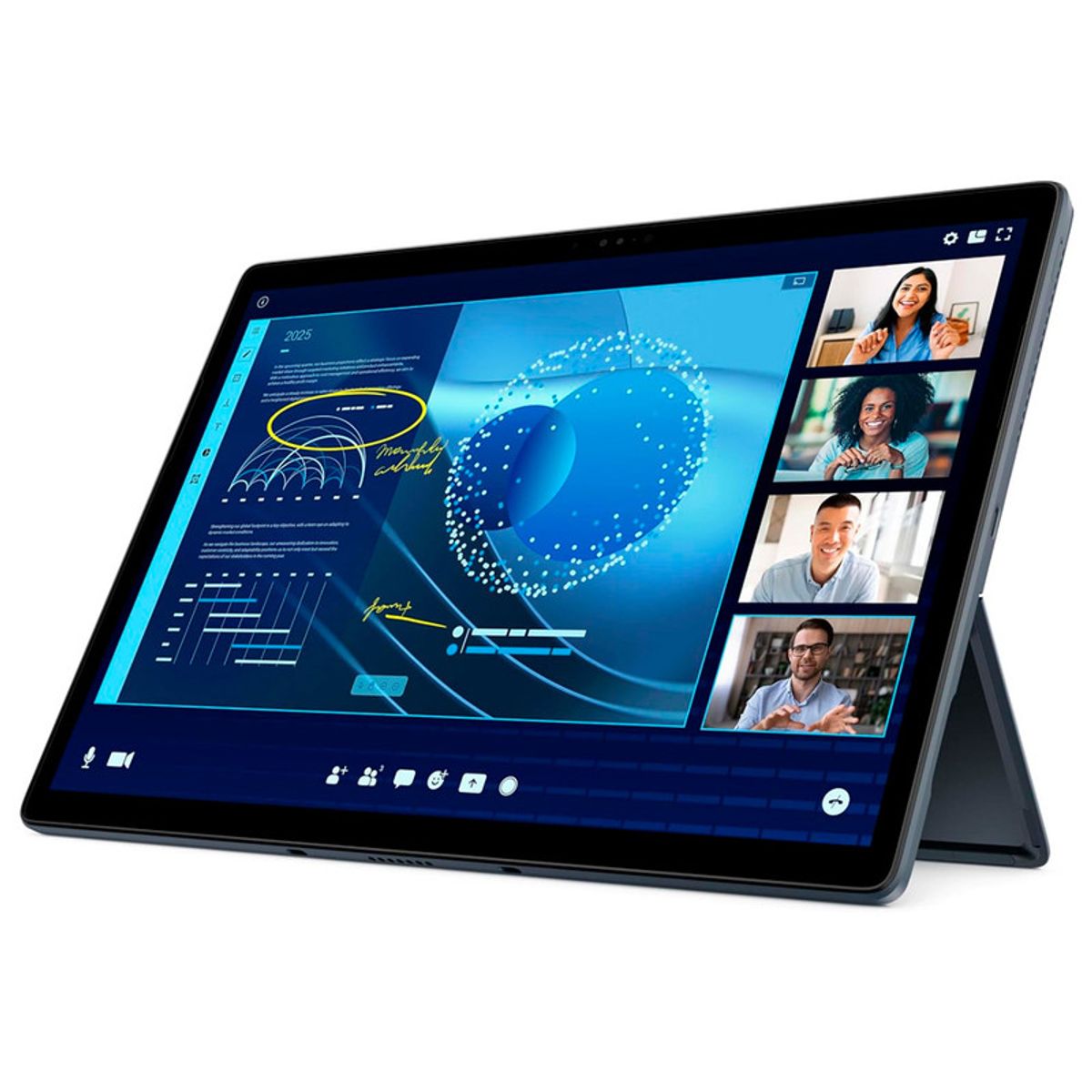 DELL - Tablet Dell Latitude 7350 desmontable 13.3",Ultra 5 134U,16GB,512GB,3K Touch,Win11Pro,azul