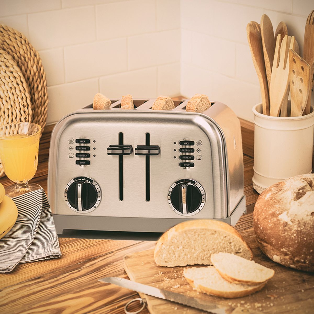 CUISINART - TOSTADOR 4 REBANADAS CUISINART