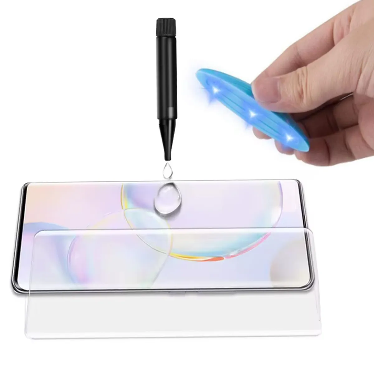 GENERICO - Mica Protector De Pantalla UV para Xiaomi Redmi Note 13 Pro+ Plus