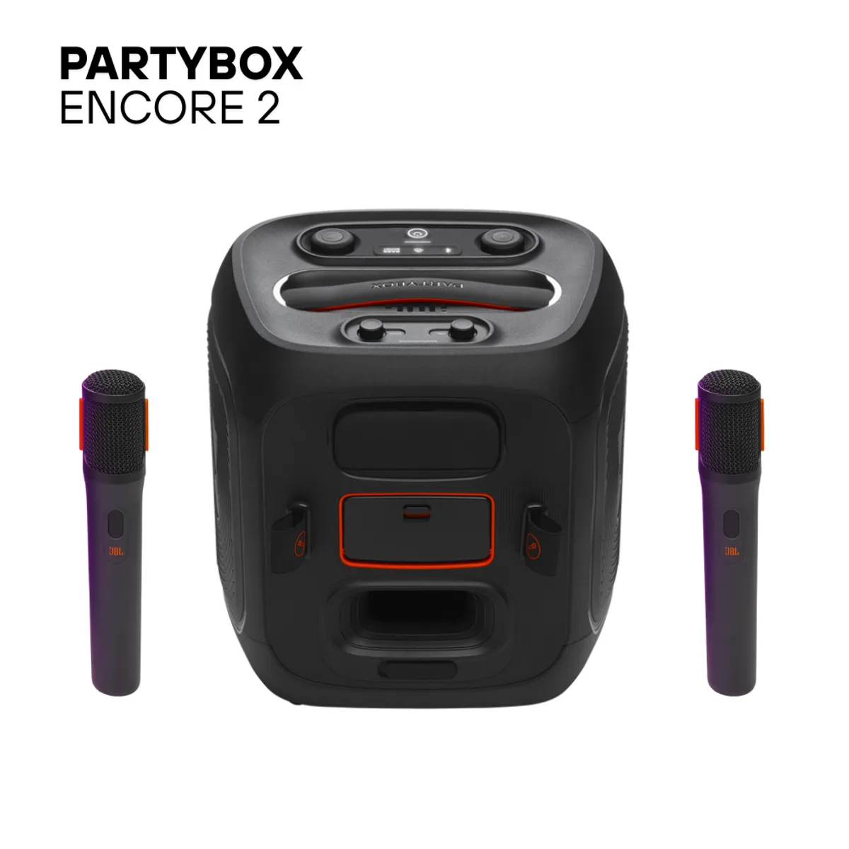 JBL - Jbl Partybox Encore 2 Parlante de 100W y batería extraíble - BK