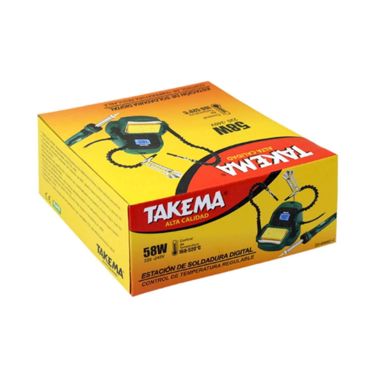 TAKEMA - Estación de Soldar 58W ZD-8988D-C TAKEMA