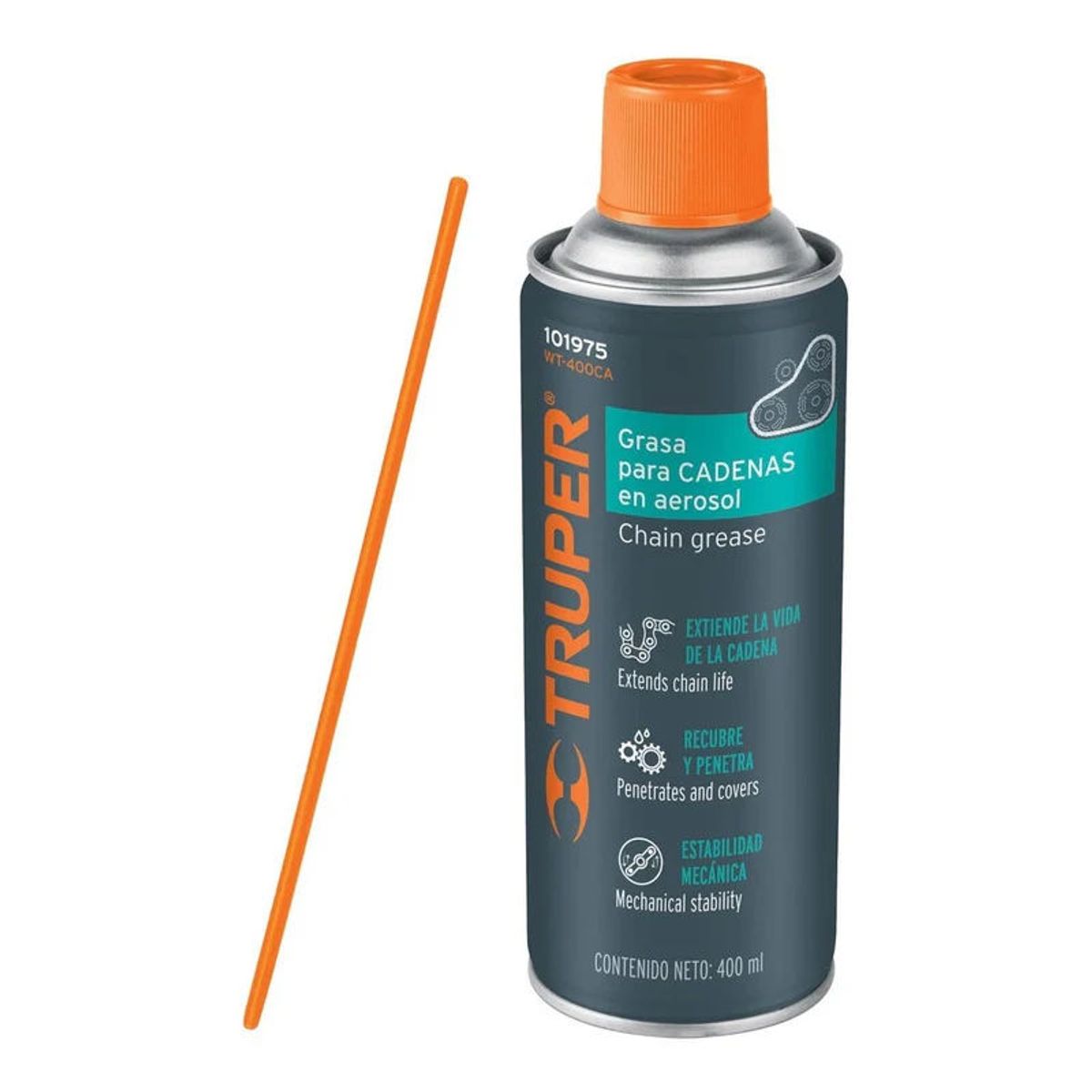 TRUPER - Lubricante de cadenas en aerosol 400 ml Truper - 101975