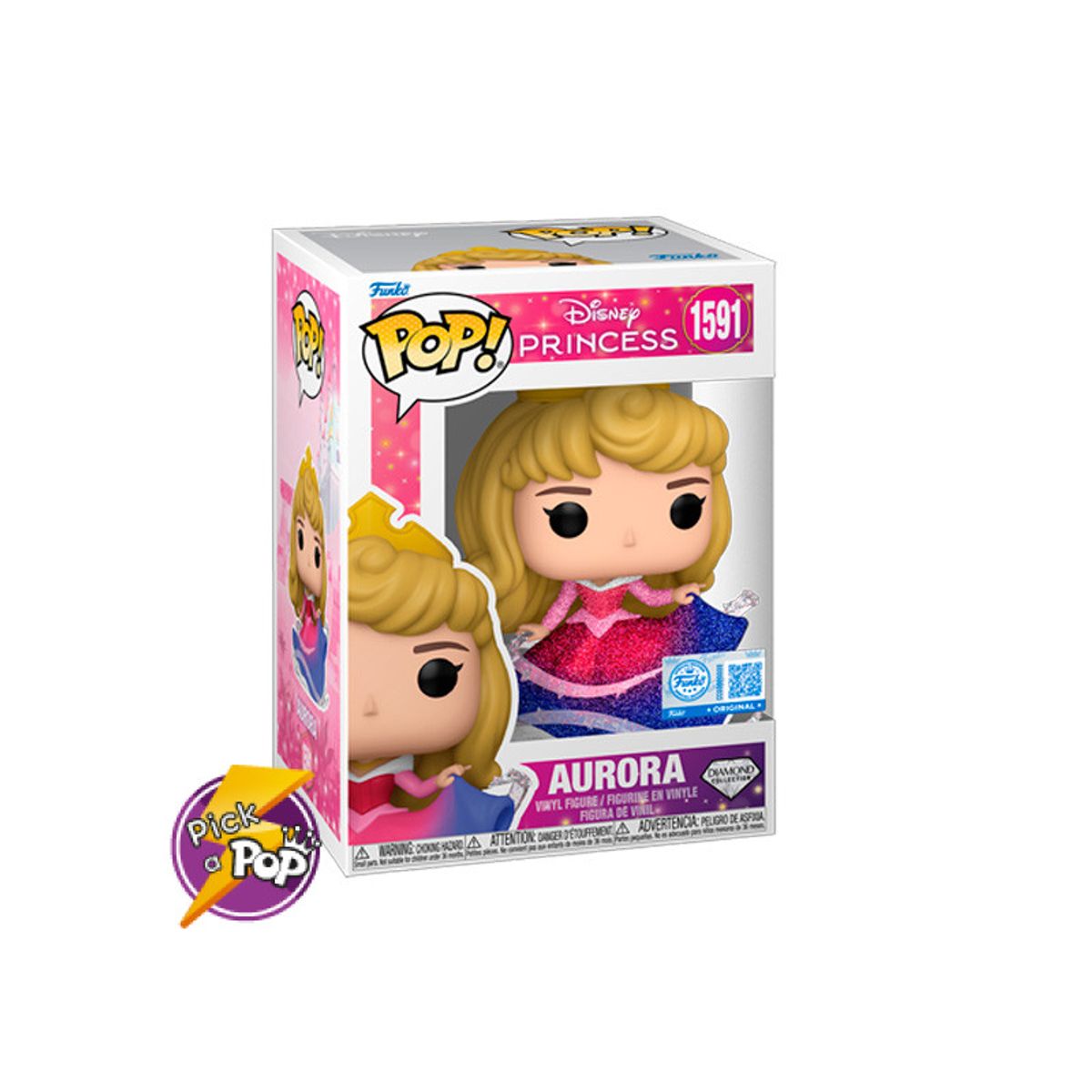 FUNKO - AURORA DIAMOND DISNEY FUNKO POP EXCLUSIVO 1591