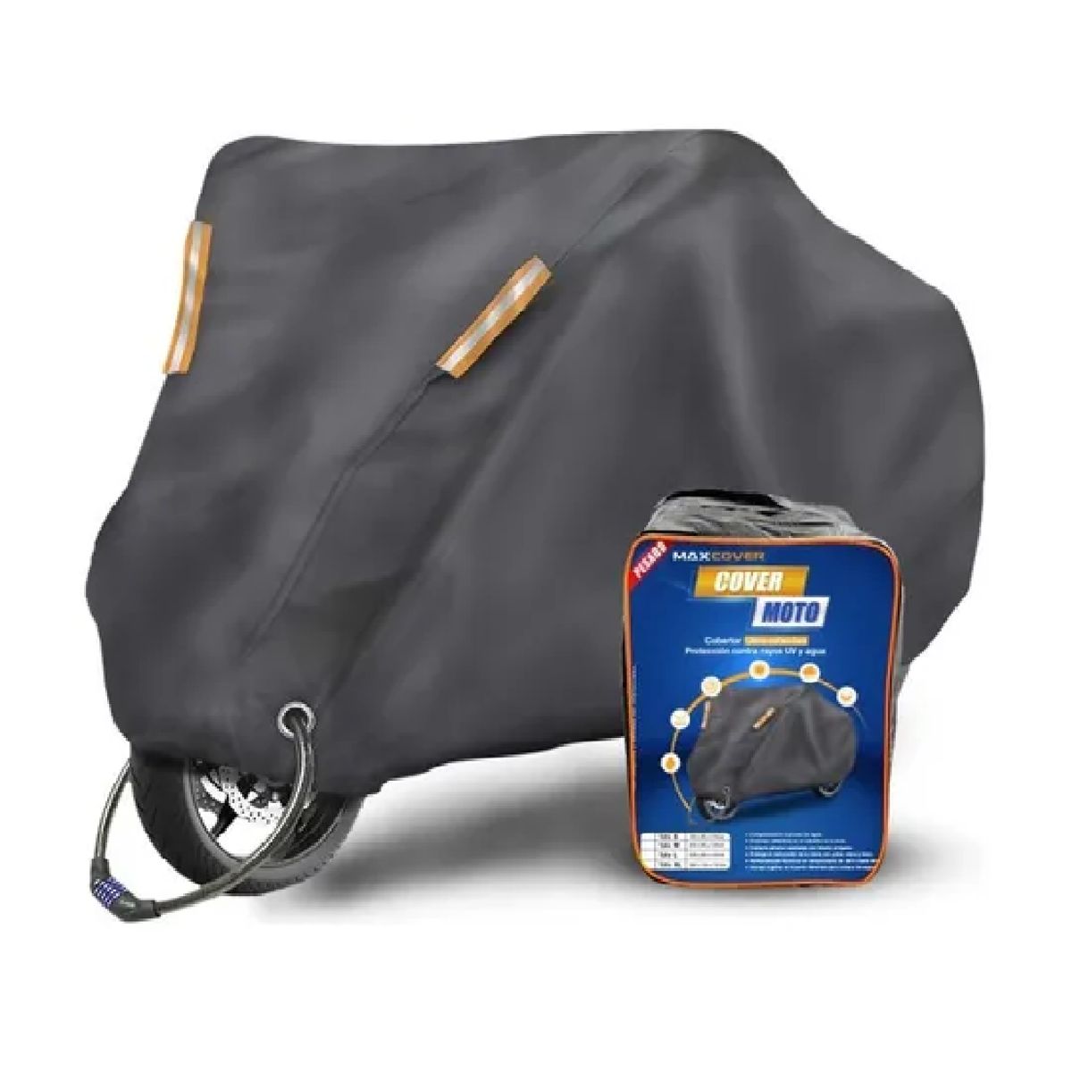 GENERICO - Cobertor Para Motos De Alta Cc Tourgin Chopper Impermeable