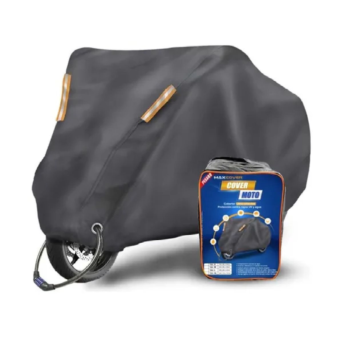 GENERICO - Cobertor Para Motos De Alta Cc Tourgin Chopper Impermeable