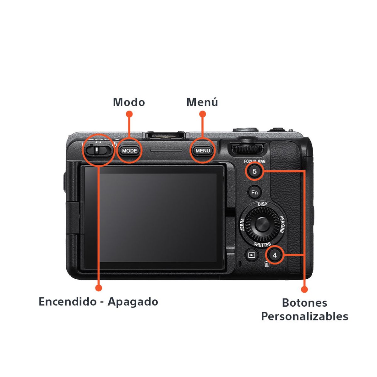 SONY - Sony Cámara FX3A Cinema Line full-frame