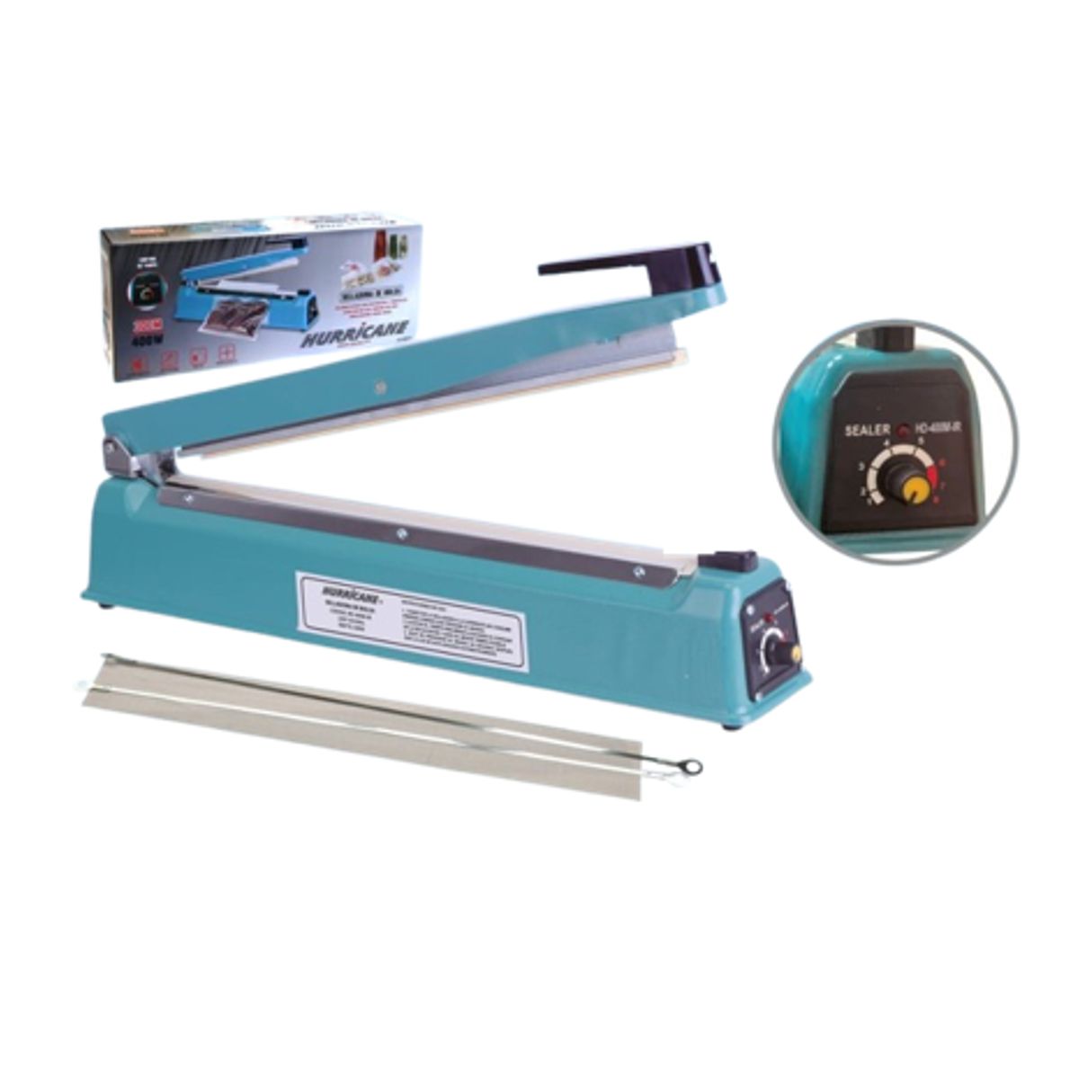 GENERICO - SELLADORA DE BOLSA DE METAL 20cm