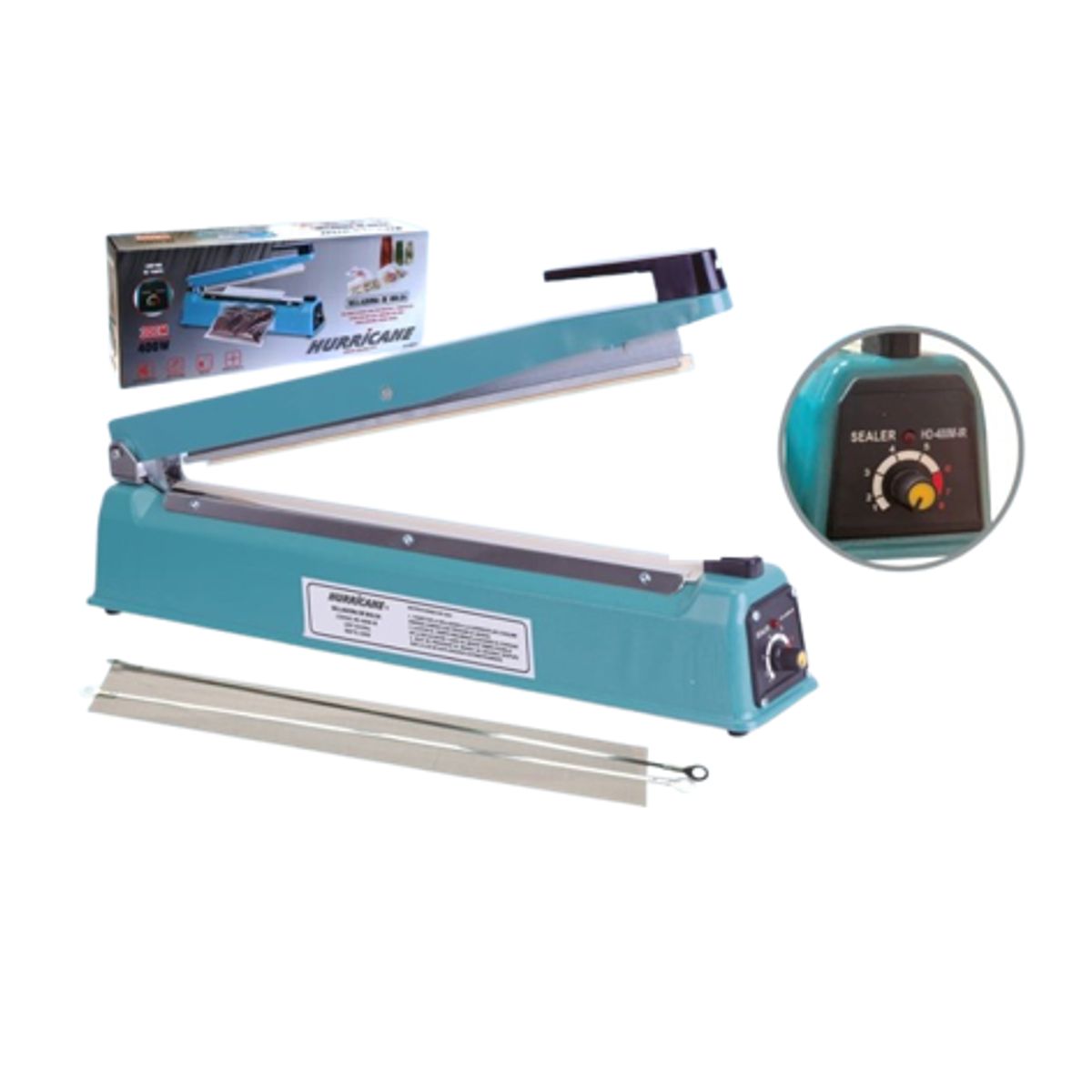 GENERICO - SELLADORA DE BOLSA DE METAL 20cm