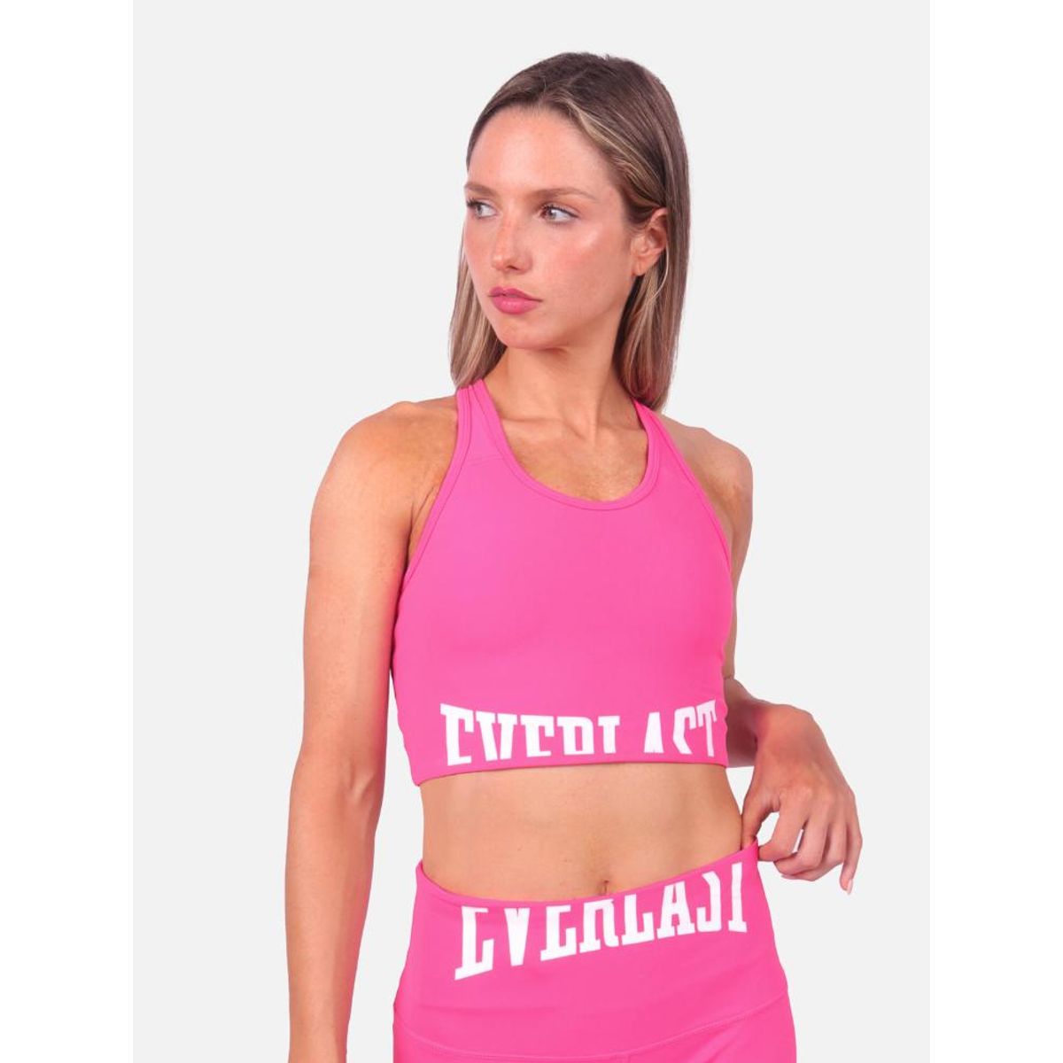 EVERLAST - Top Bra Deportivo Graphic Everlast - Gris